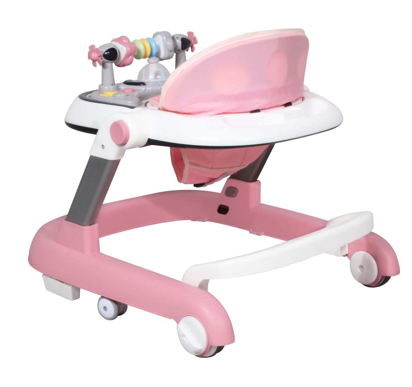 Andadera Disney 3 en 1 Con Charola Interactiva Led Sonido y Asiento Removible