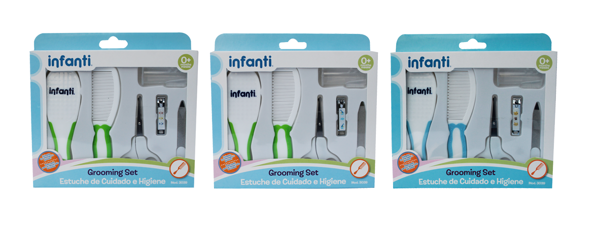 Set de Higiene, Cepillo, Peine y Accesorios, Infanti