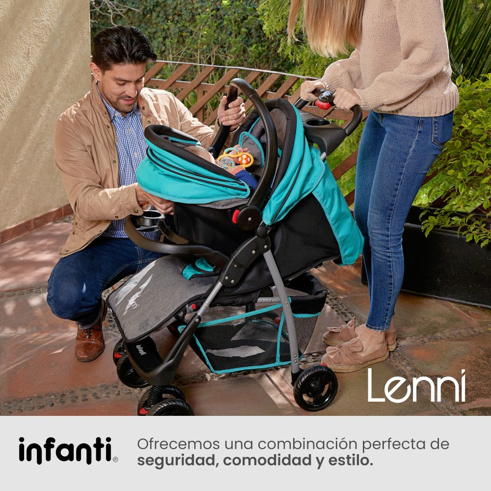 Stroller With Travel System And Tray