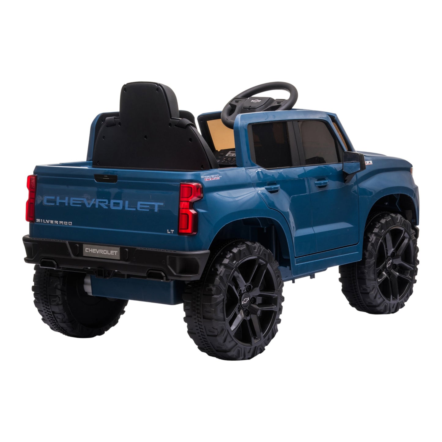 Camioneta Electrica Montable Chevrolet Silverado Luces Led