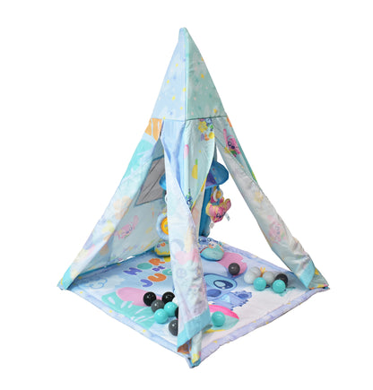 Tienda Gimnasio Stitch Con Tapete Interactivo Musical