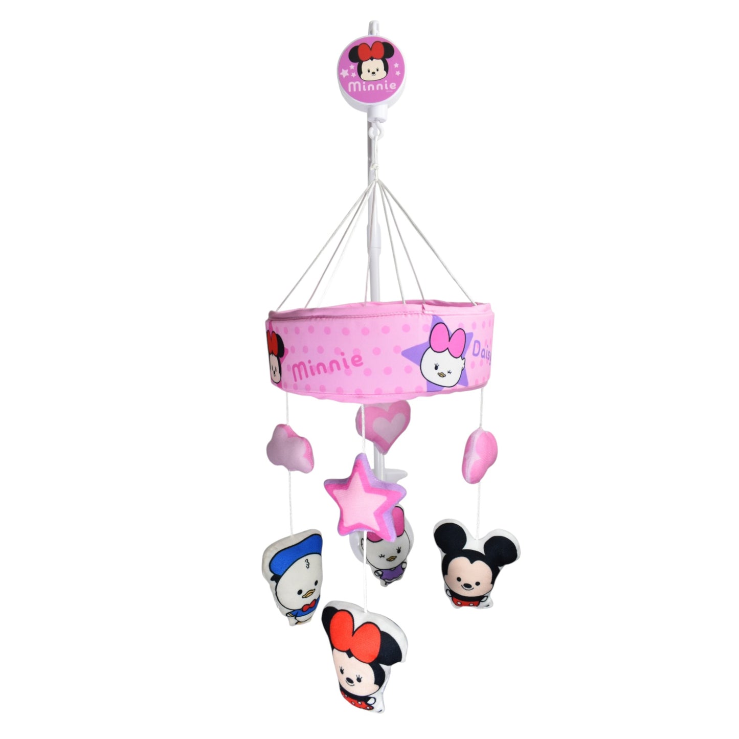 Movil De Cuna Estimulante Disney Minnie Con Caja Musical