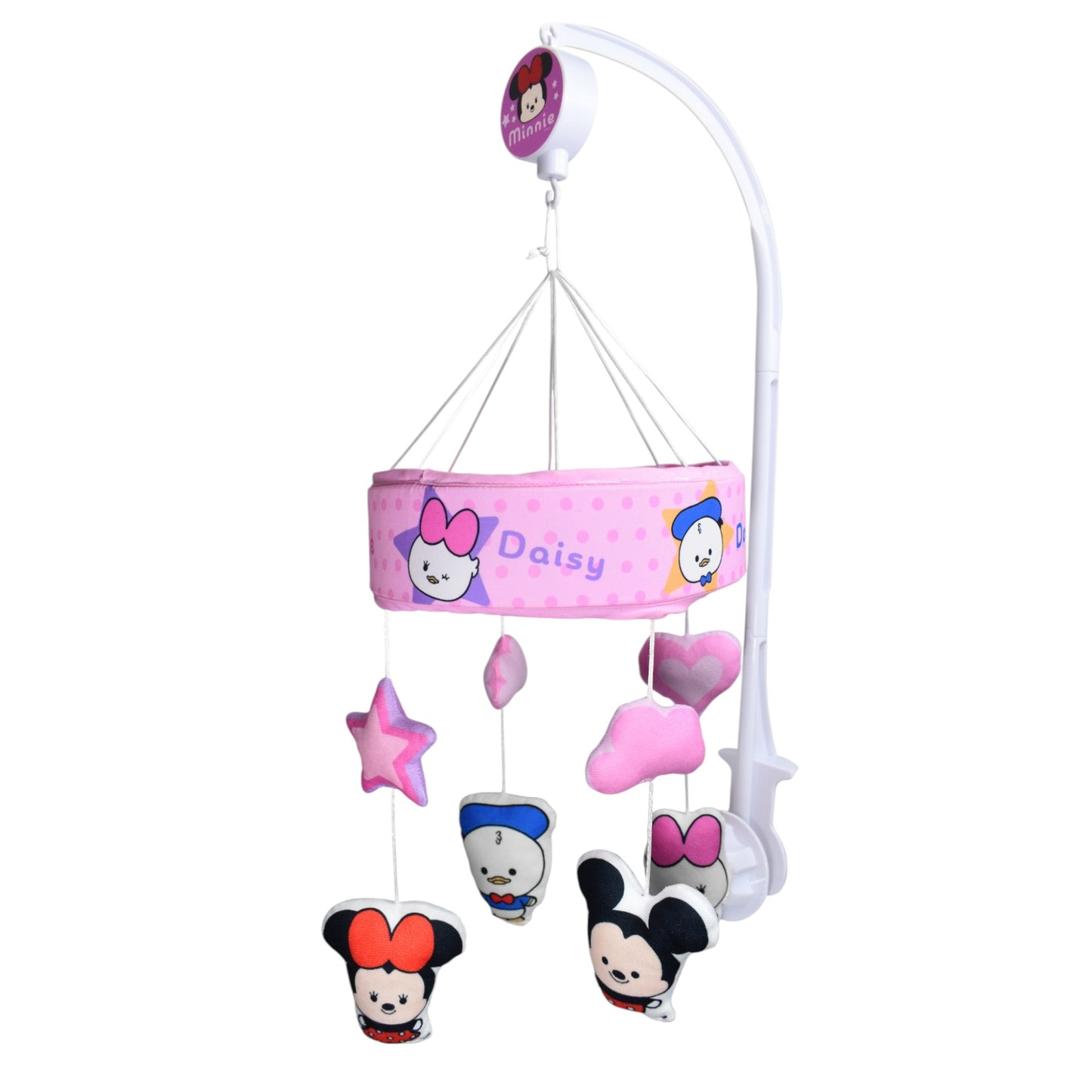Movil De Cuna Estimulante Disney Minnie Con Caja Musical