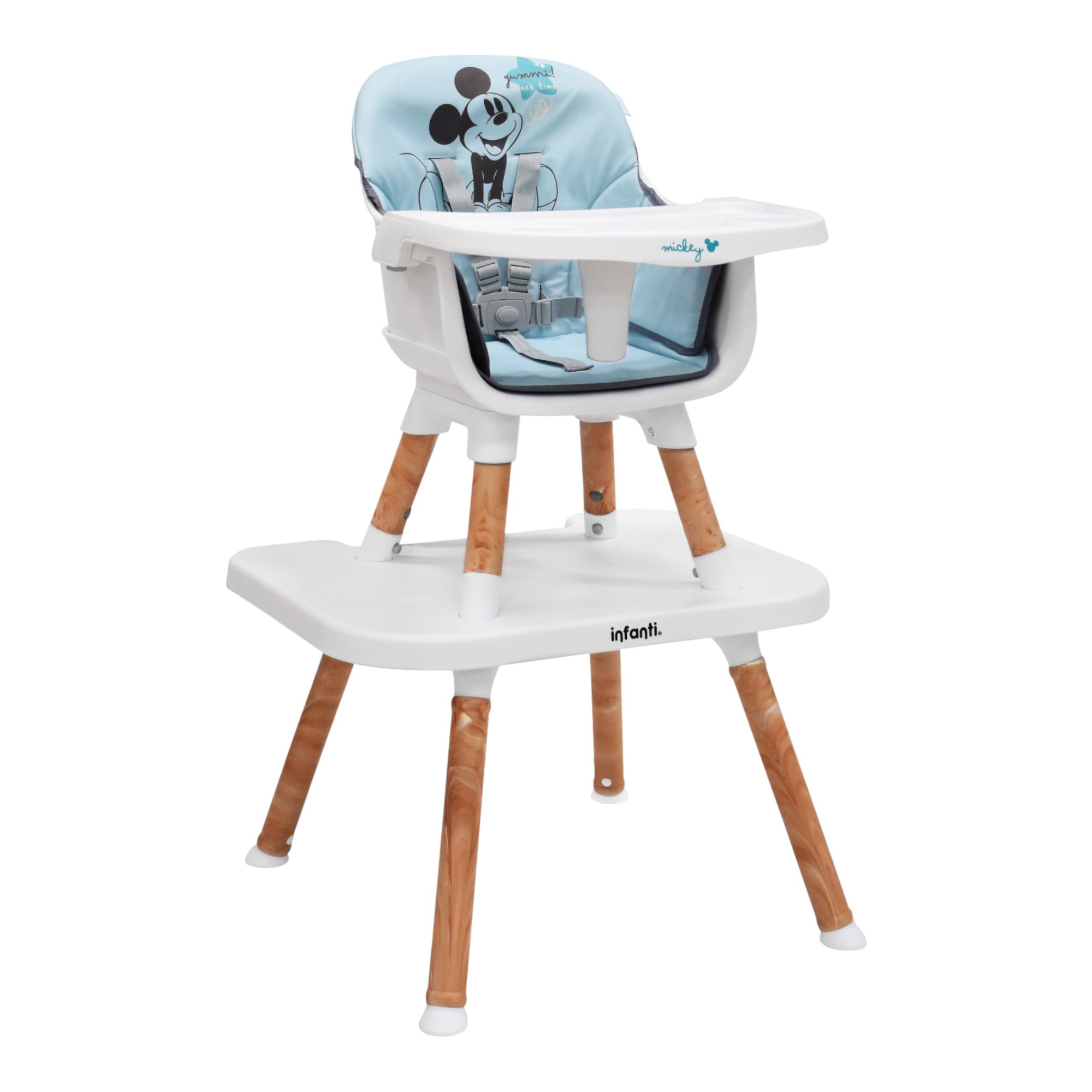 Silla Alta Periquera Bebe Infanti Disney Ligera Segura 6 en 1