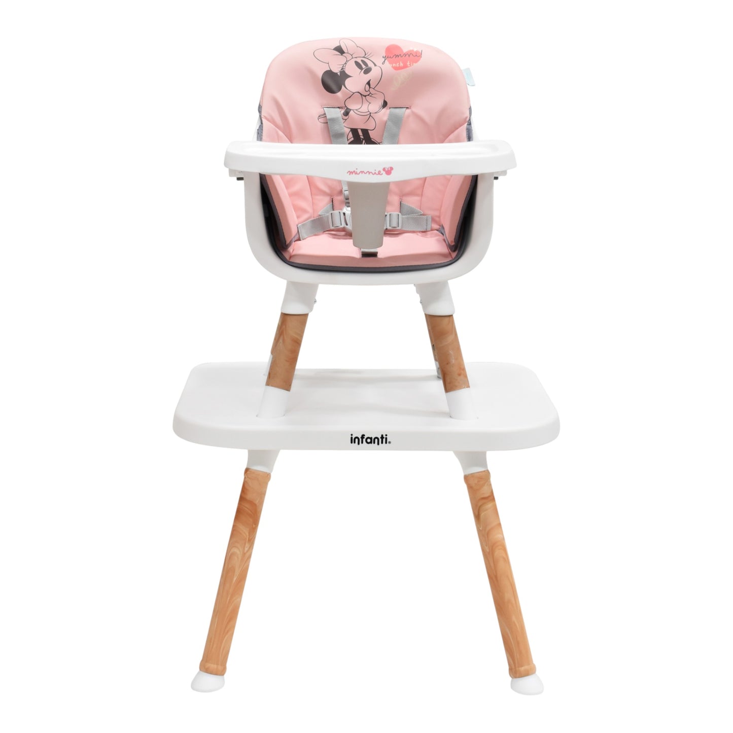 Silla Alta Periquera Bebe Infanti Disney Ligera Segura 6 en 1