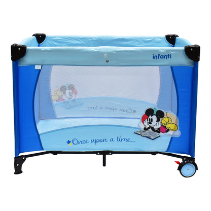 Cuna Corral De Viaje Disney Armado Sencillo Adaptable Seguro Con cambiador desmontable
