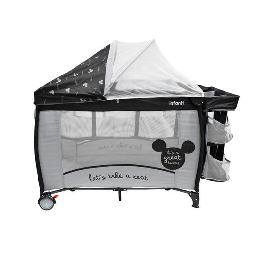 Cuna Disney Mickey 2 en 1 Con Cambiador Desmontable