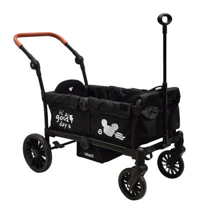 Carriola Doble Vagón Everett Mickey Plegable