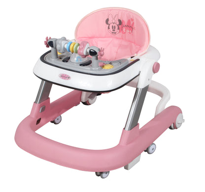 Disney Andadera 3 En 1 Charola Interactiva Led Sonido 12 Kg