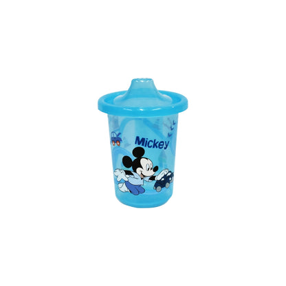 Vaso con Pipeta Mickey Antiderrames y Libre de BPA, Disney