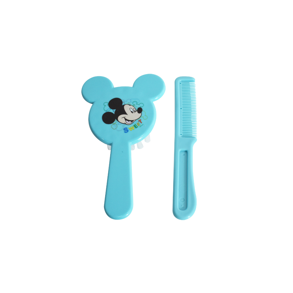 Juego de Cepillo y Peine Azul Mickey ,Disney