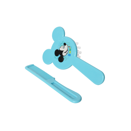 Juego de Cepillo y Peine Azul Mickey ,Disney