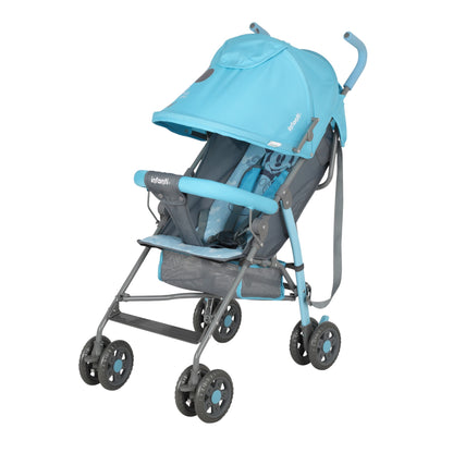 Carriola Bastón De Bebé Mickey Disney Ultra Ligera Plegable Azul