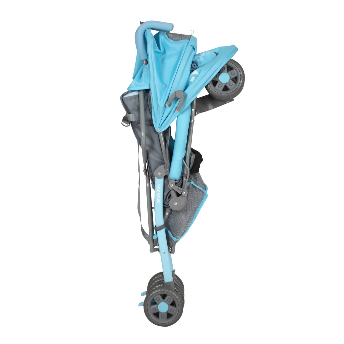 Carriola Bastón De Bebé Mickey Disney Ultra Ligera Plegable Azul