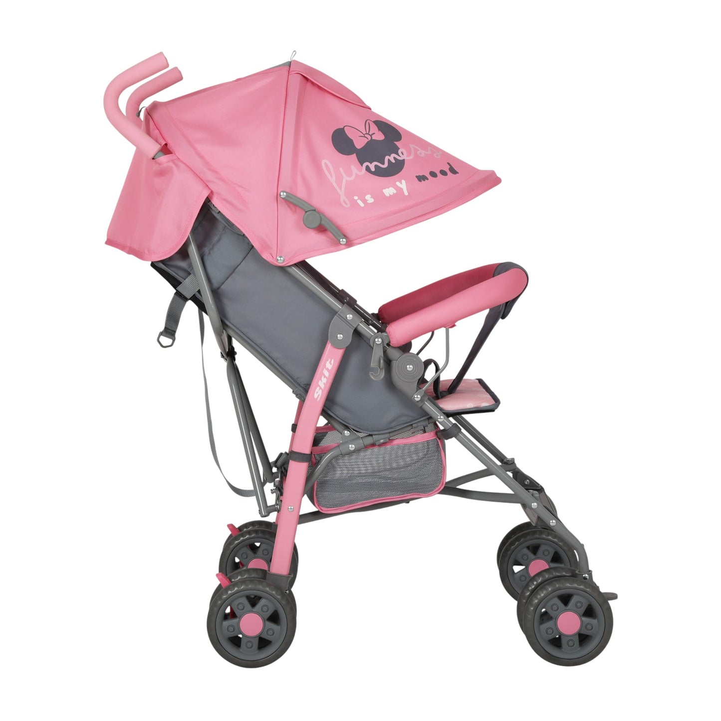 Carriola Bastón De Bebé Minnie Disney Ultra Ligera Plegable Rosa