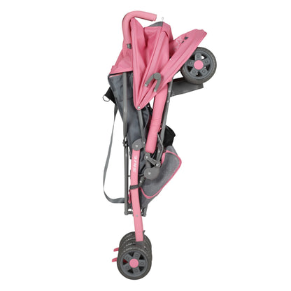 Carriola Bastón De Bebé Minnie Disney Ultra Ligera Plegable Rosa