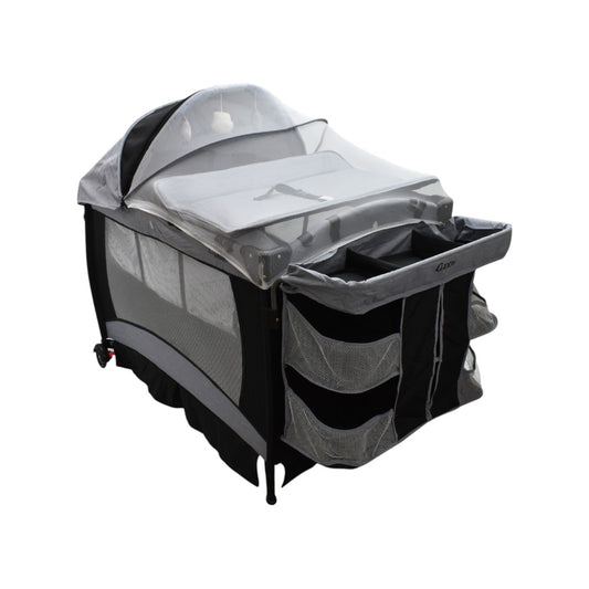 Cuna De Viaje Con Mosquitero, Organizador Y Cambiador