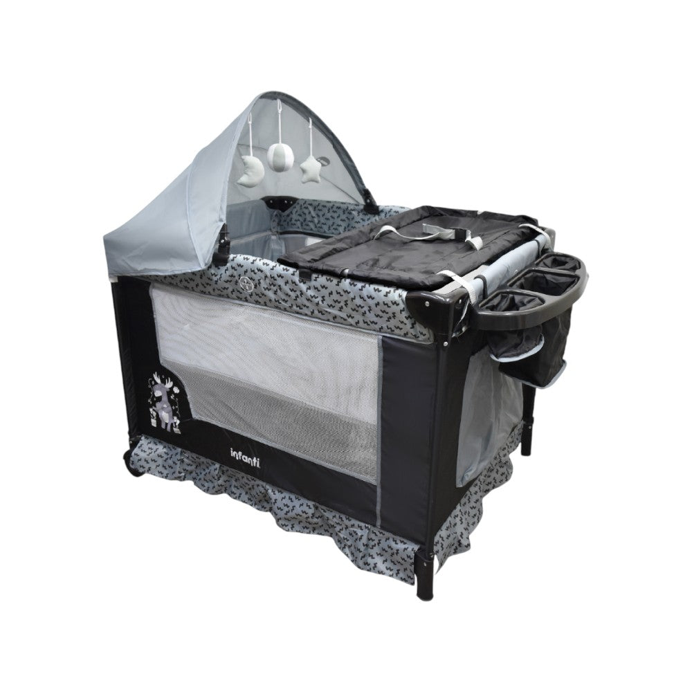 Cuna Corral Silver Infanti Colecho Para Bebé Plegable