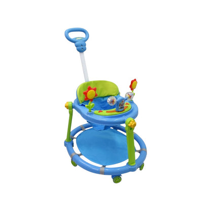 Andadera Plegable Para Bebé Con Barra De Empuje