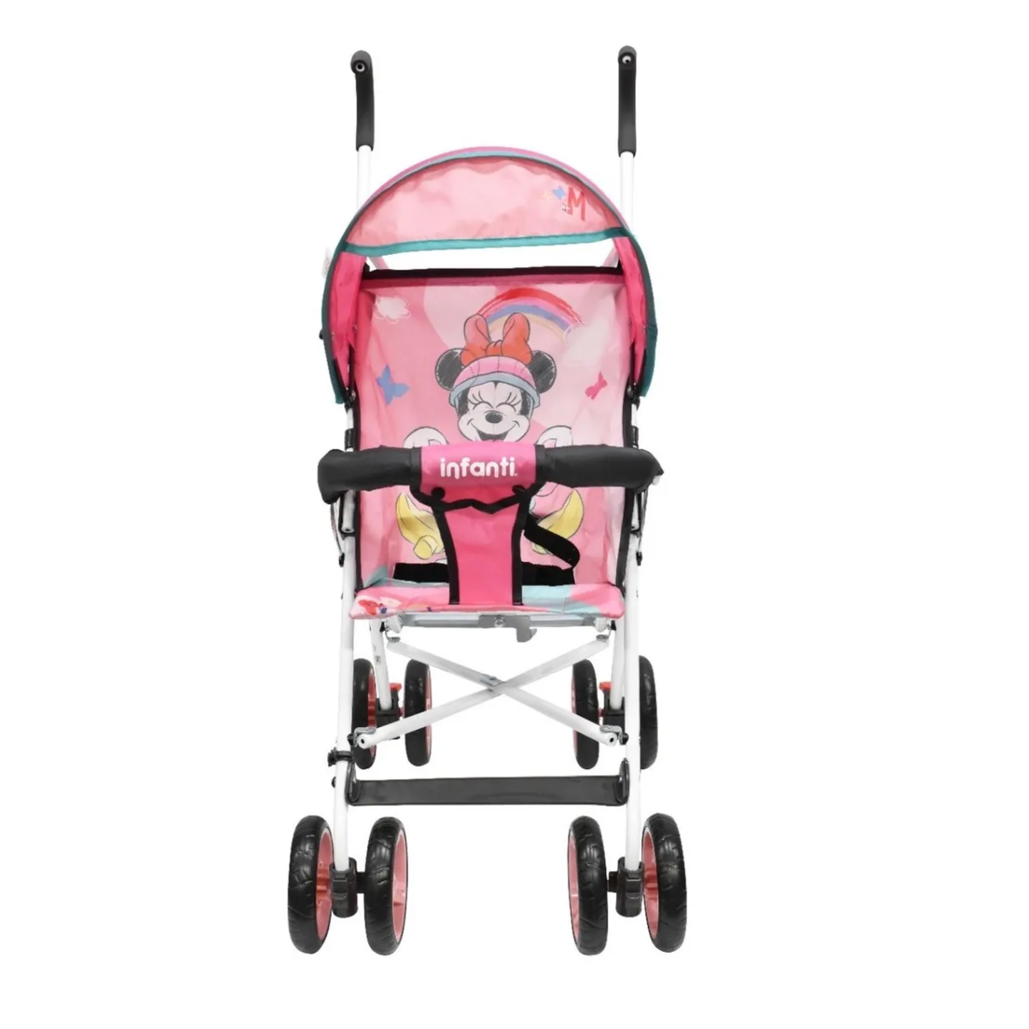 Carriola De Bastón Rosa Minnie