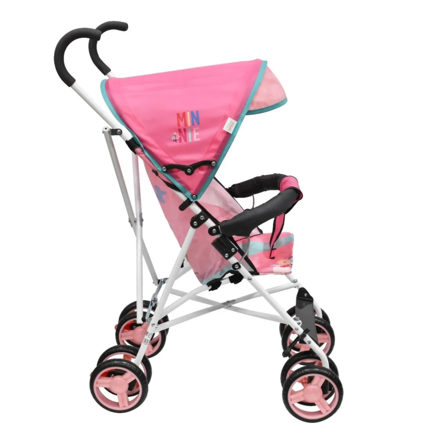 Carriola De Bastón Rosa Minnie