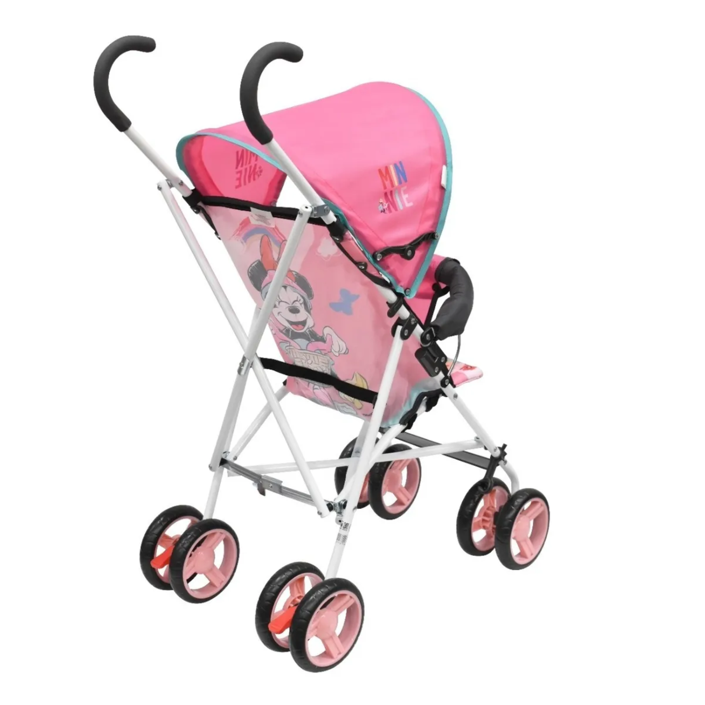 Carriola De Bastón Rosa Minnie