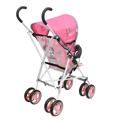 Carriola De Bastón Rosa Minnie