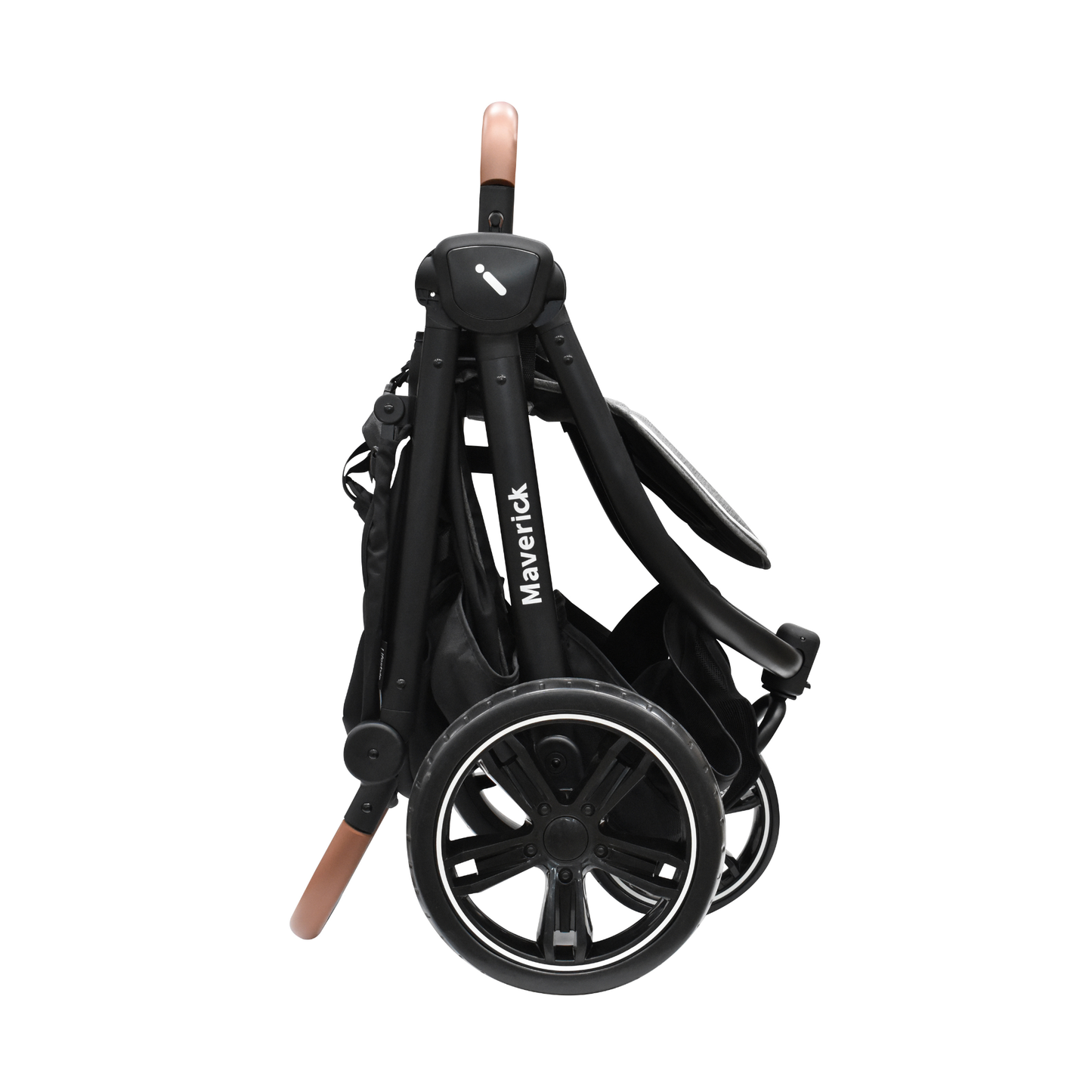 Set Carriola Travel Maverick y Cuna Gianna Lifestyle Gris