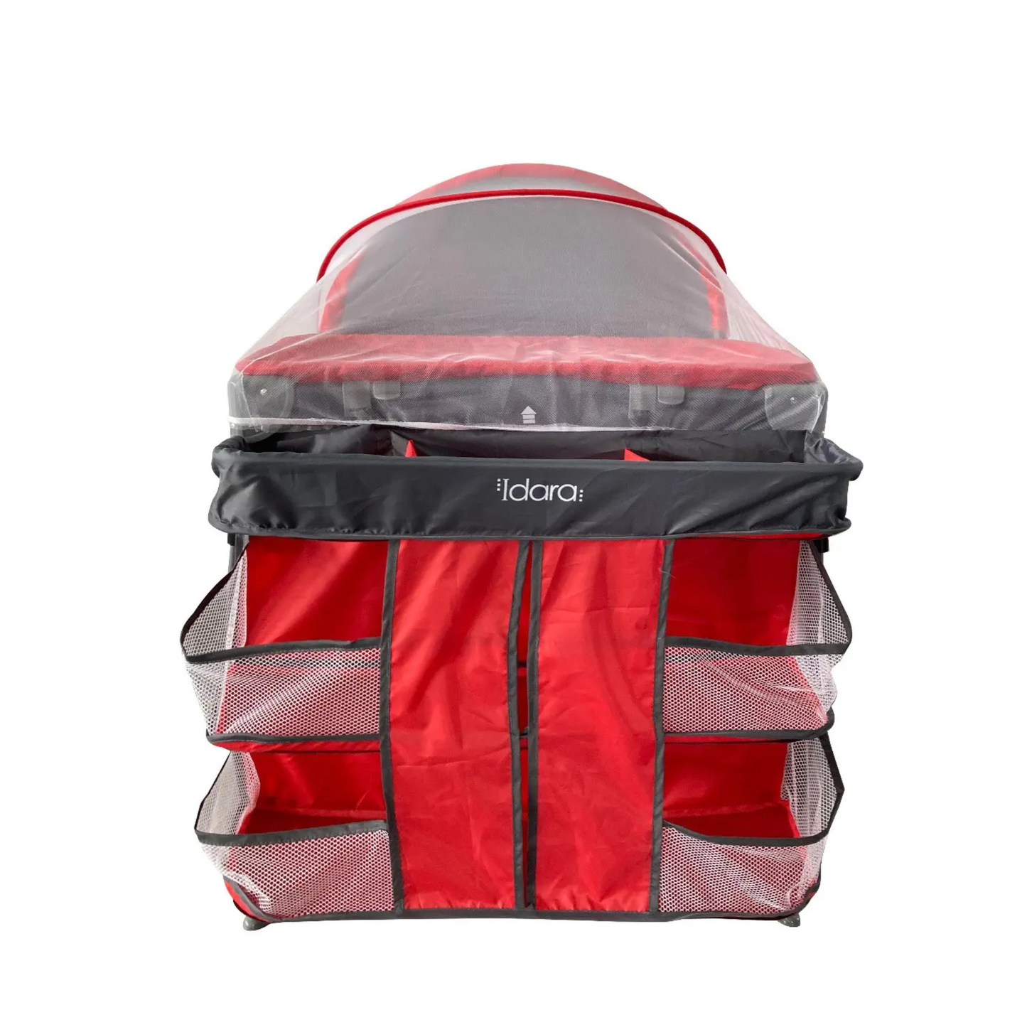 Set Carriola Travel Lenni y Cuna Idara Rojo