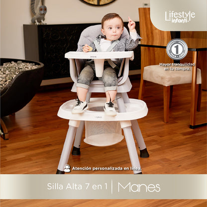 High Chair For Dining Adjustable And Detachable Body 