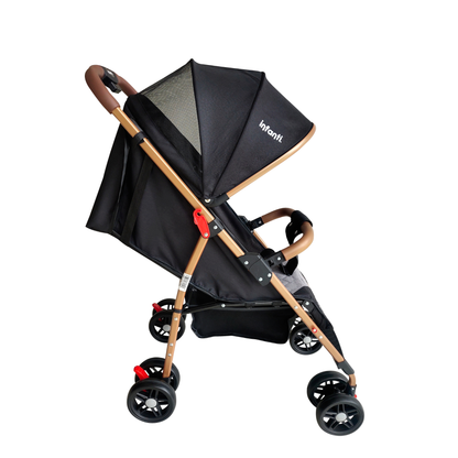 Set Carriola Ligera Park y Silla Alta 3 en 1 Beige