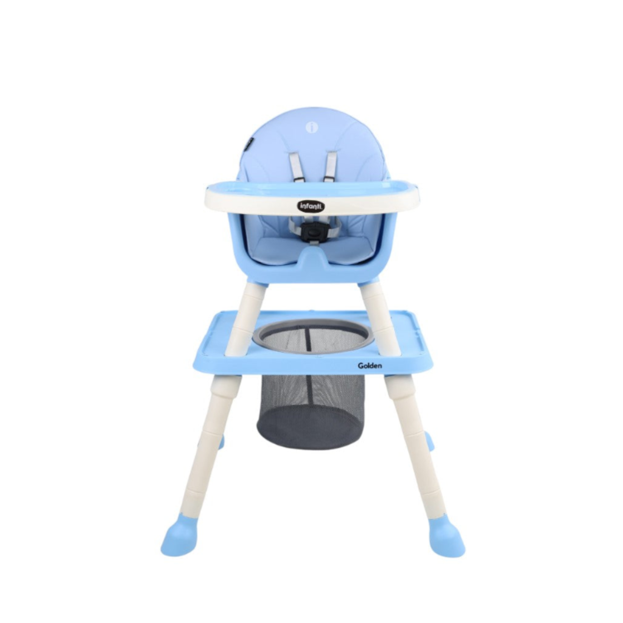 Silla Alta 6 en 1 Golden Multifuncional Con Charola Y Mesa De Actividades
