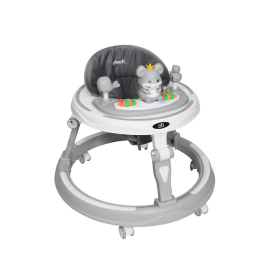 Andadera Kira Charola Musical Con Luces y Fácil Plegado Para Su Transporte