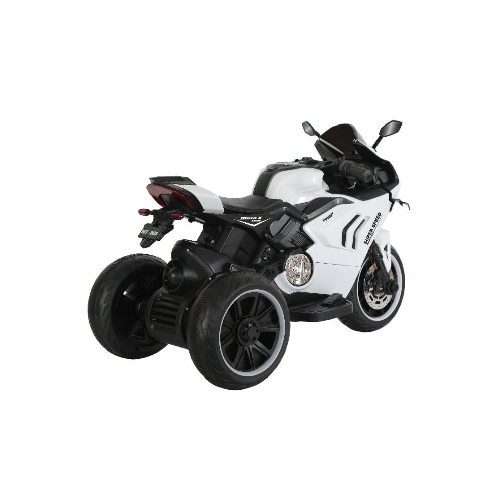 Motocicleta Montable Eléctrica Deportiva Con Música Y Luces, Infanti