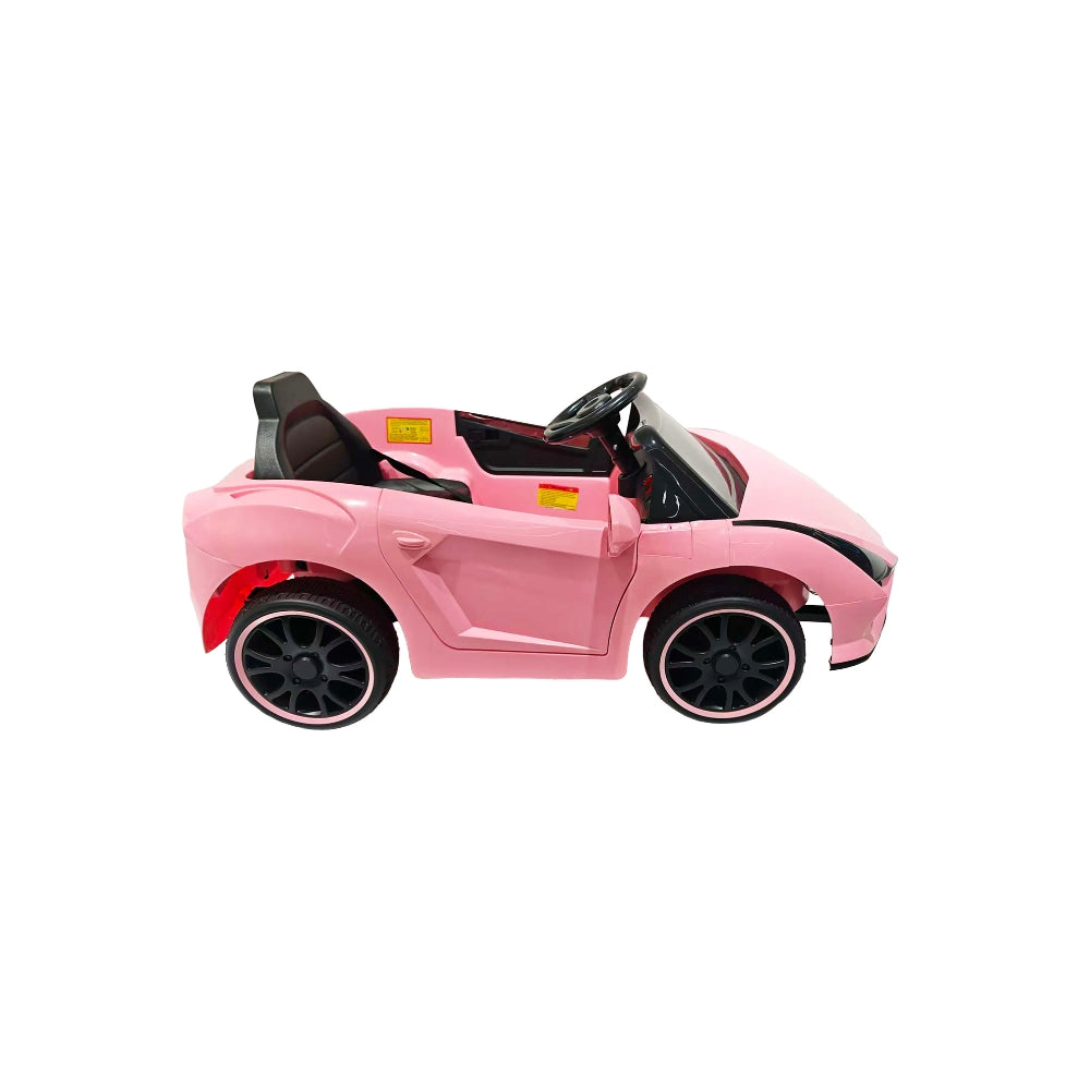Carro Eléctrico Montable Tipo Deportivo Con Luces Y Musica, Infanti