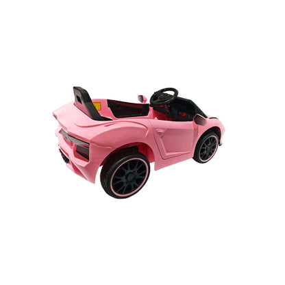 Carro Eléctrico Montable Tipo Deportivo Con Luces Y Musica, Infanti