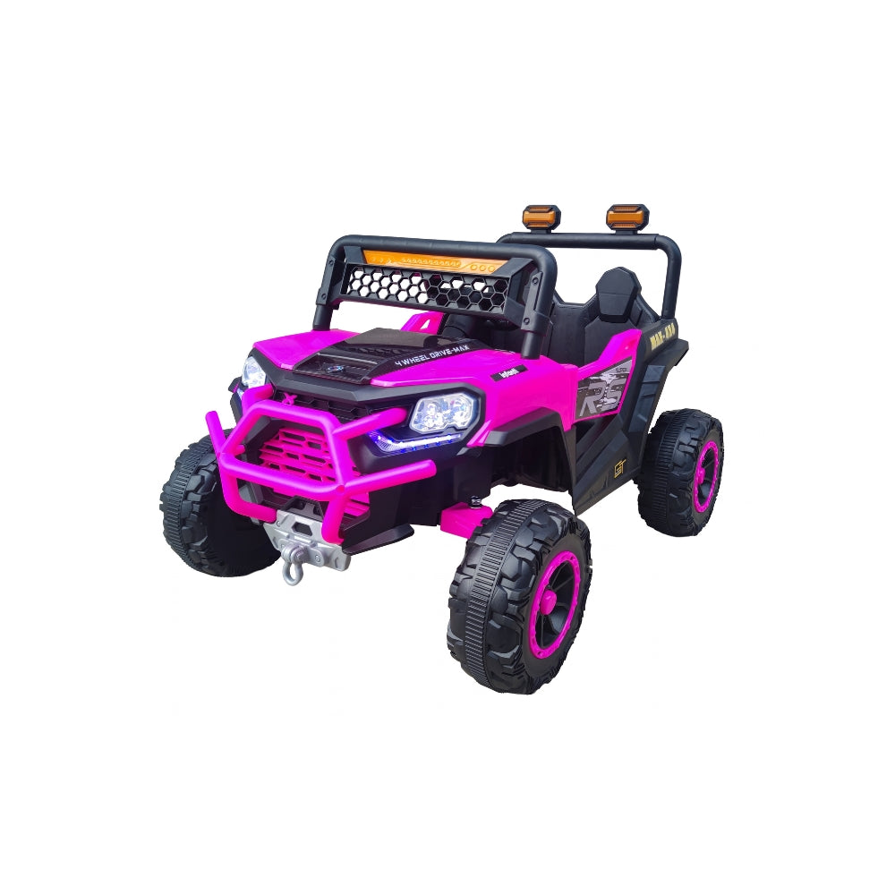 Carro Eléctrico Montable Tipo Rzr Todo Terreno Control, Infanti