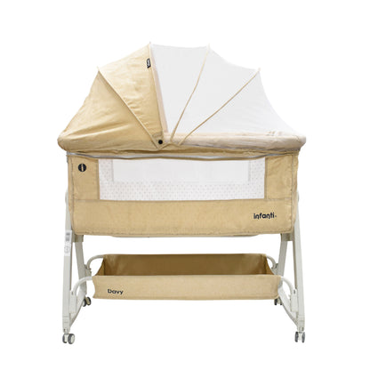 Cuna Corral Para Bebe Mosquitero Con Inclinación Regulable