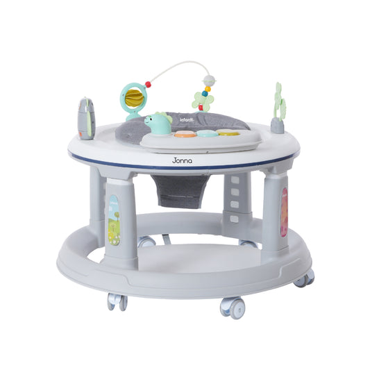 Andadera Jonna 4 en 1 Centro Entretenimiento Mesita y Asiento Giratorio