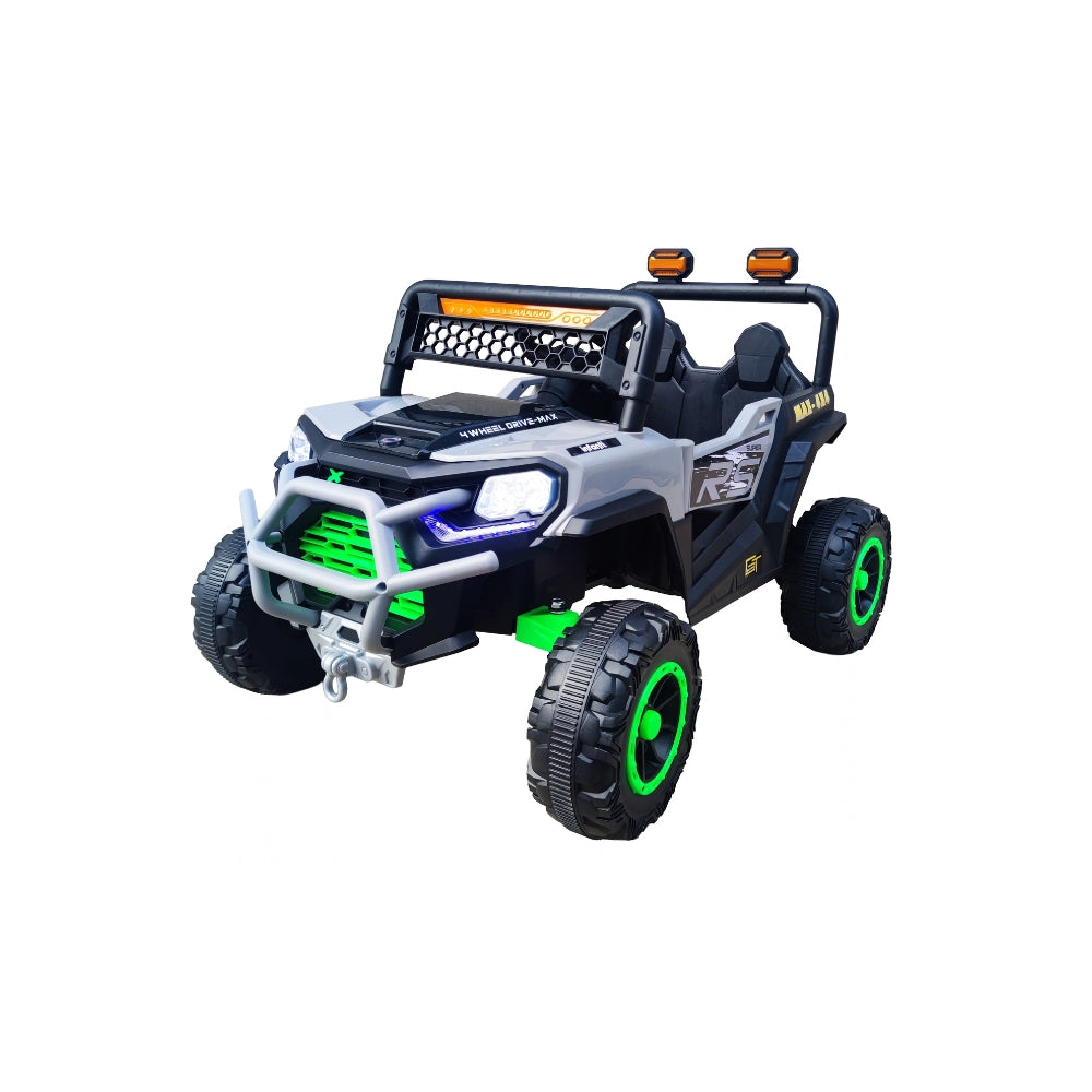 Carro Eléctrico Montable Tipo Rzr Todo Terreno Control, Infanti