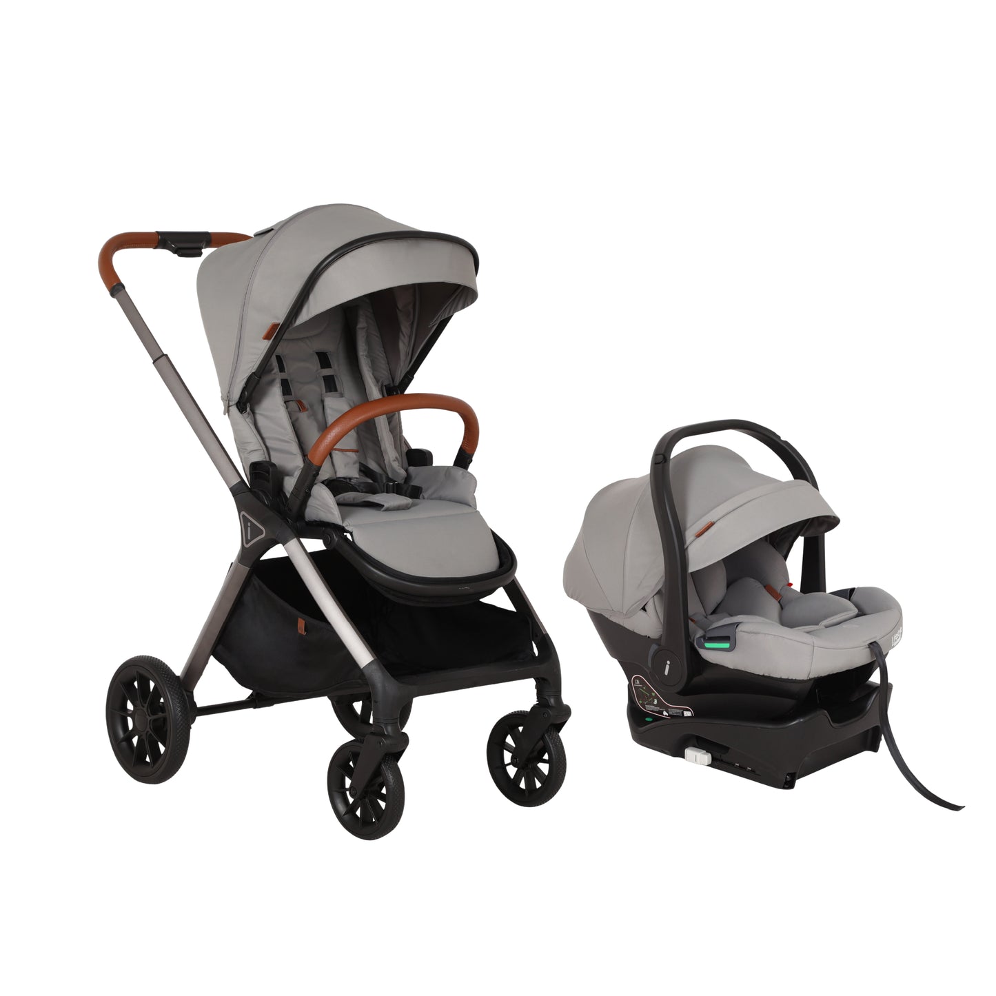 Carriola Elif Con Sistema De Viaje Base ISOFIX y Plegado Ultra Compacto