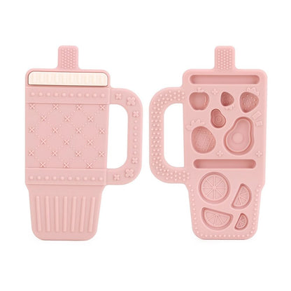 Mordedera De Silicón Con Diseño De Vaso Ergonómica BPA Free Flexible