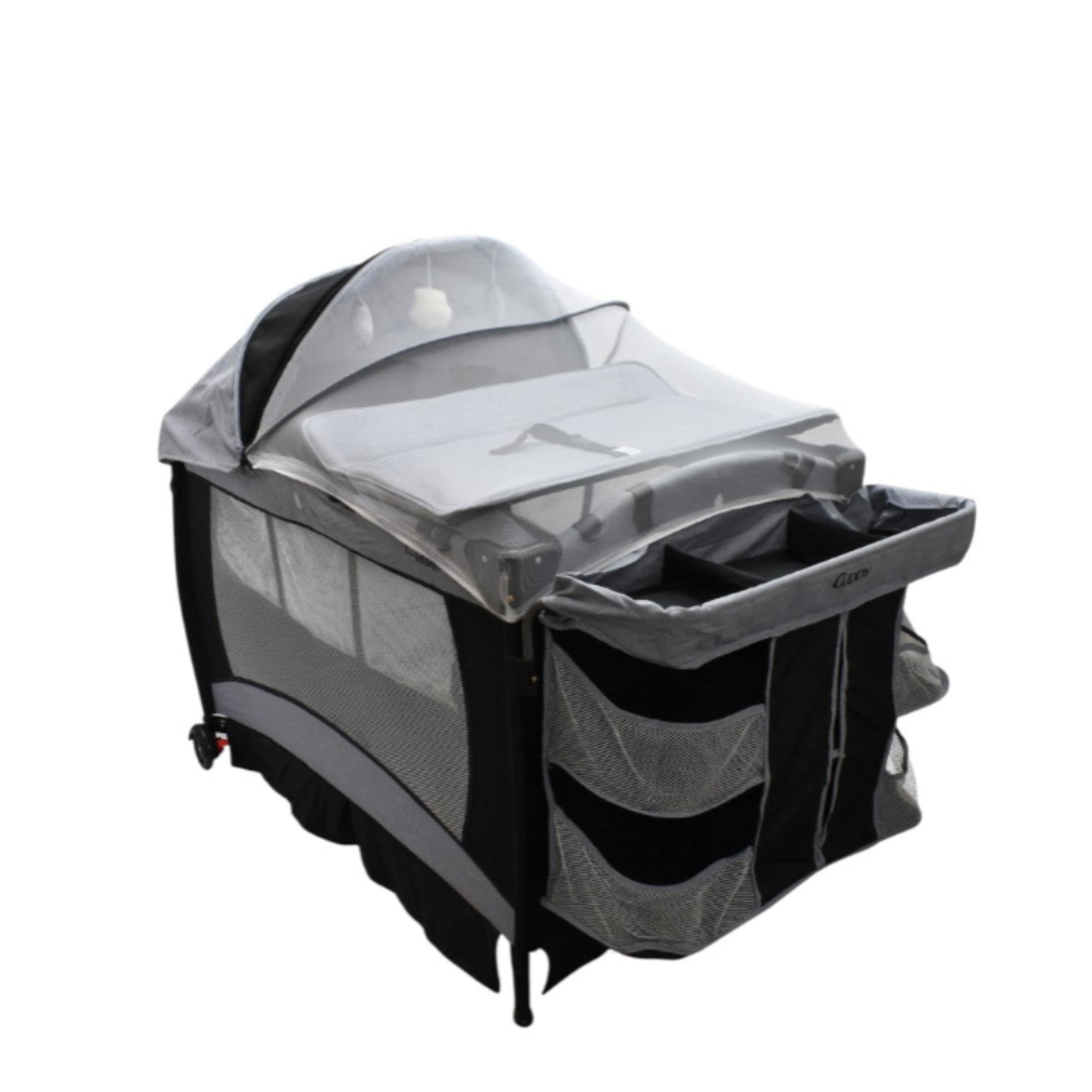 Cuna De Viaje Cuddy Con Mosquitero Organizador y Cambiador