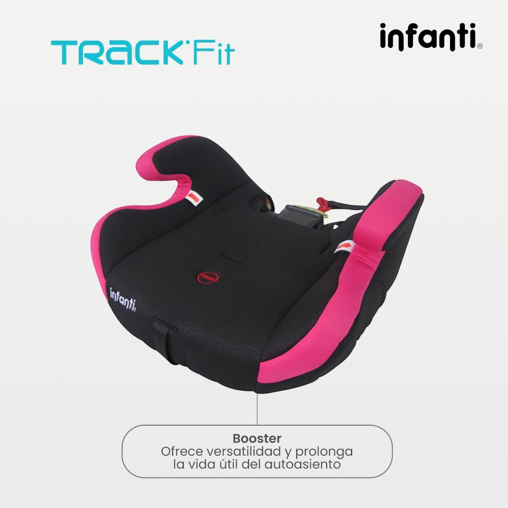 Autoasiento Infanti Track Fit Booster Grupo 1, 2 y 3 Anclaje Universal