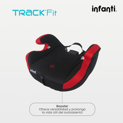 Autoasiento Infanti Track Fit Booster Grupo 1, 2 y 3 Anclaje Universal