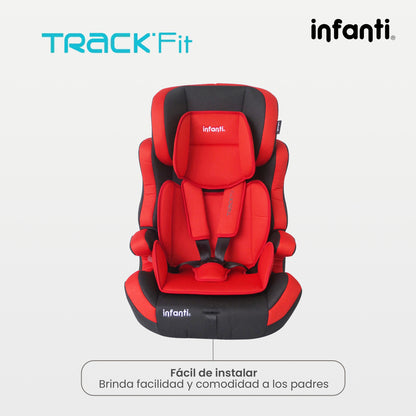 Autoasiento Infanti Track Fit Booster Grupo 1, 2 y 3 Anclaje Universal