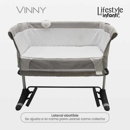 Cuna Colecho Vinny  Infanti Con Caja Musical Y Vibración