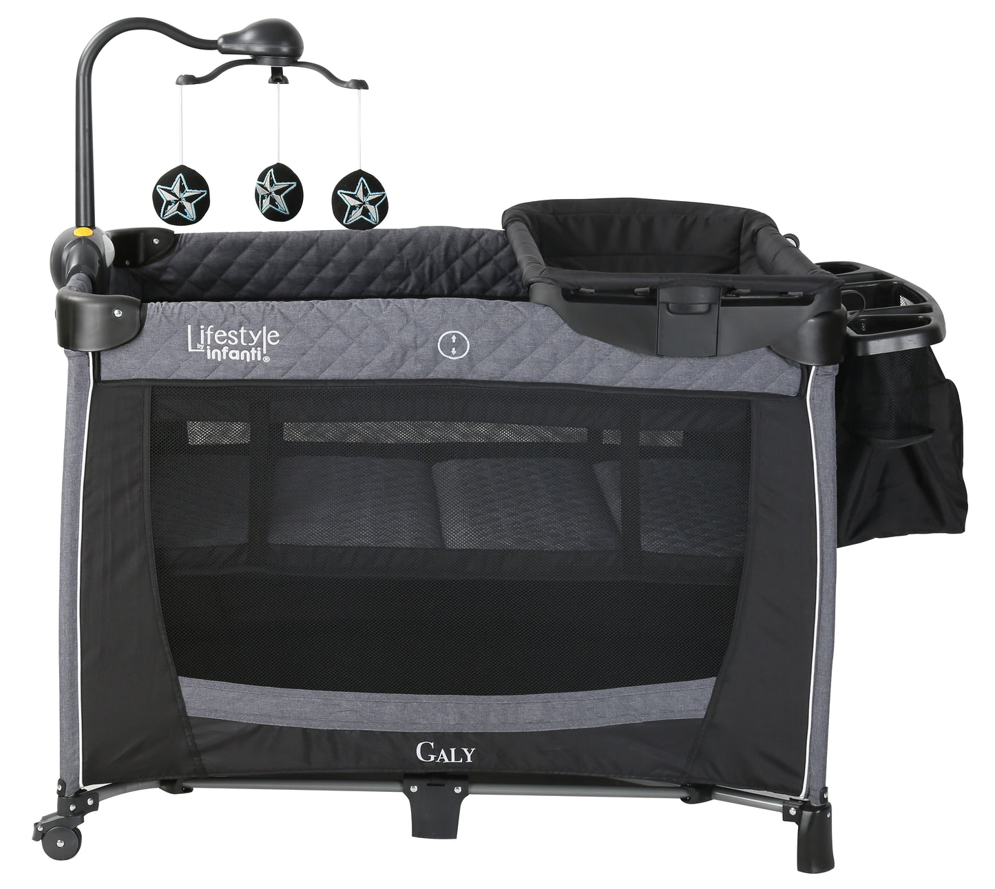 Combo Cuna de Viaje, Autoasiento y Carriola Lifestyle by Infanti