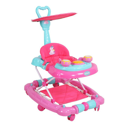 Infanti Andadera Step And Rock Convertible A Mecedora Con Barra De Empuje