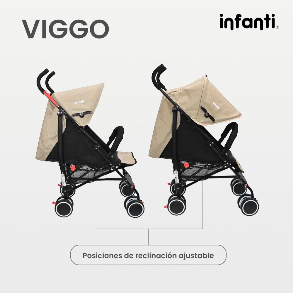 Carriola Para Bebé Infanti Viggo Ligera Con Barra